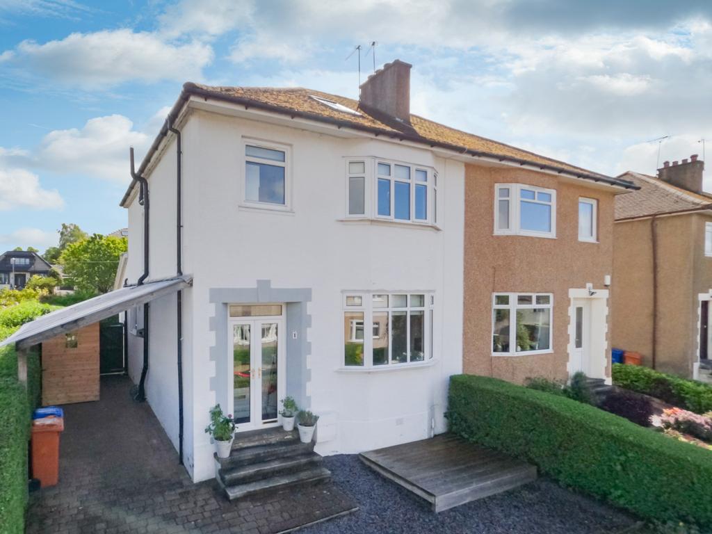 Manse Avenue, Bearsden, East... 4 bed semidetached house £340,000