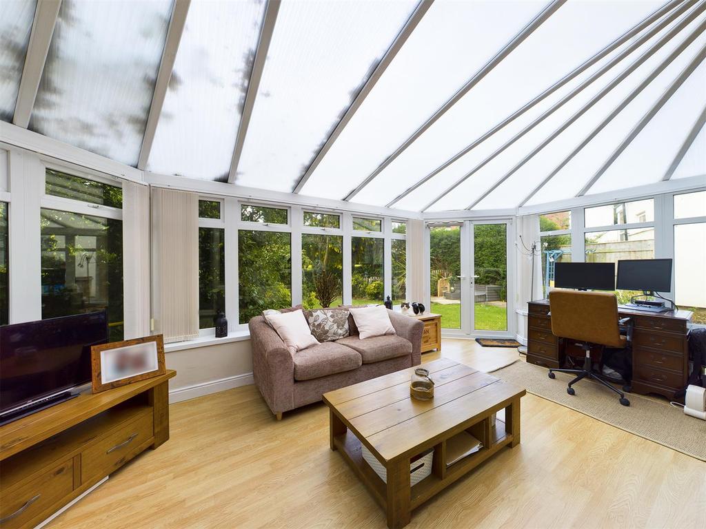 Upvc conservatory: