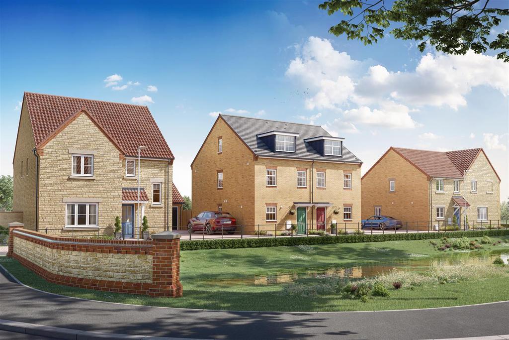 The Walnut, Orchard Way, Corby Glen 4 bed detached house £395,000