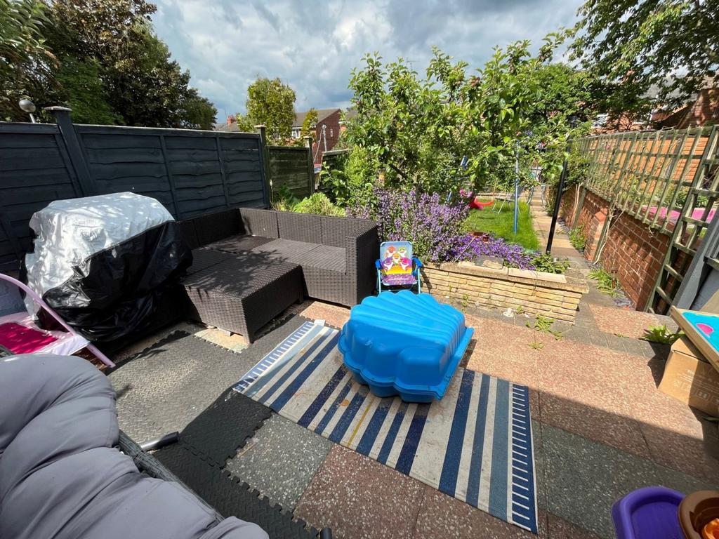 Rear garden