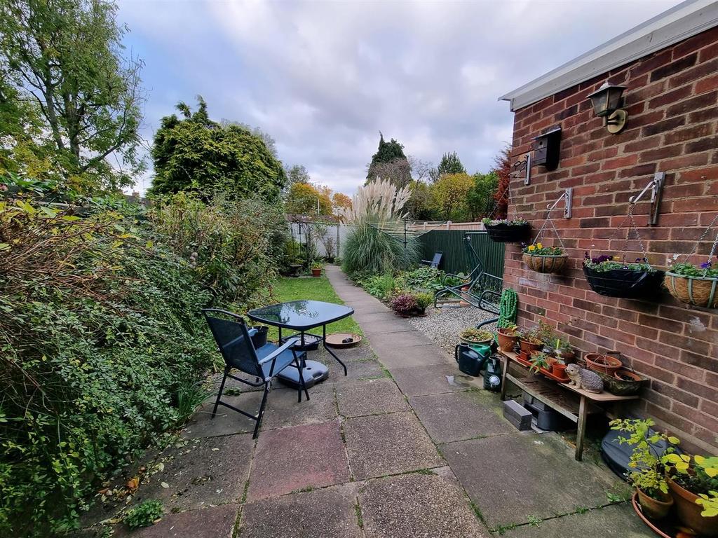 Private Rear Patio