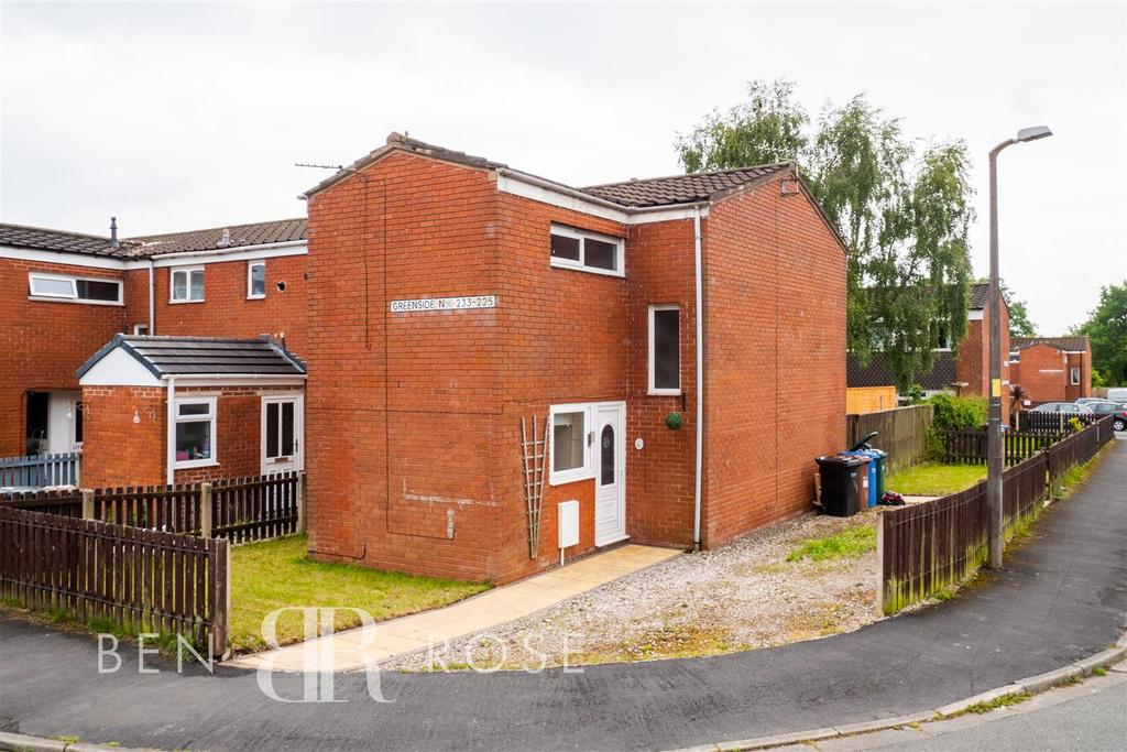 Greenside, Euxton, Chorley 3 bed end of terrace house £134,995