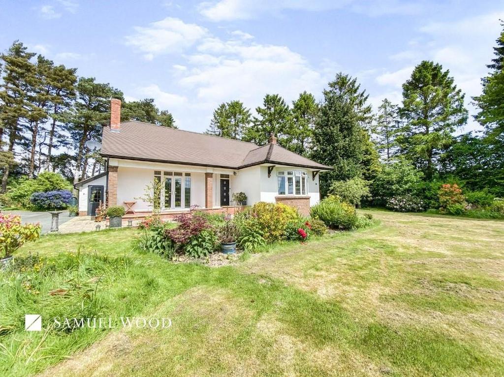 AstonOnClun, Craven Arms 3 bed detached bungalow for sale £600,000