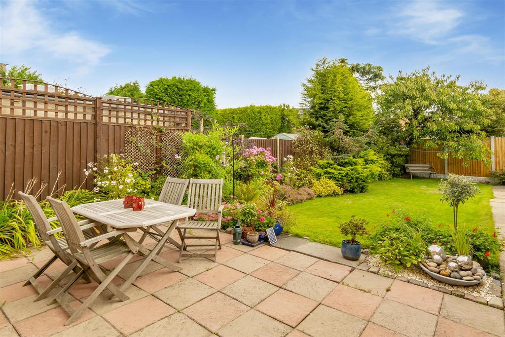 Rear garden