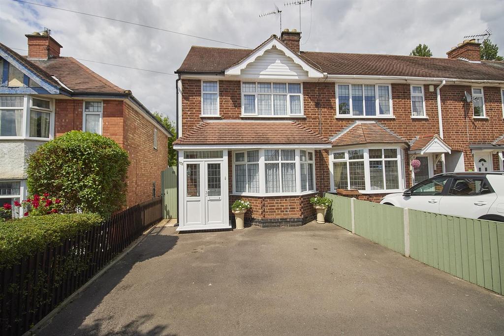 Tudor Road, Hinckley 2 bed end of terrace house £200,000