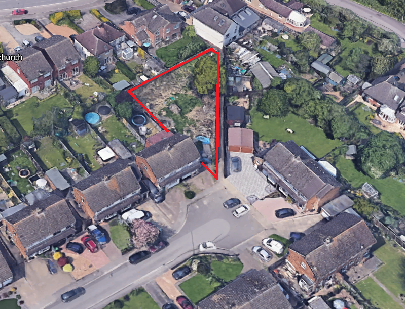 Walnut Close, Newport Pagnell, Buckinghamshire Land for sale £250,000