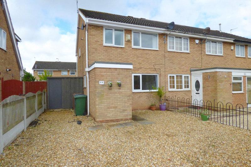 Alnwick Drive, Moreton, CH46 6ET 3 bed end of terrace house £180,000