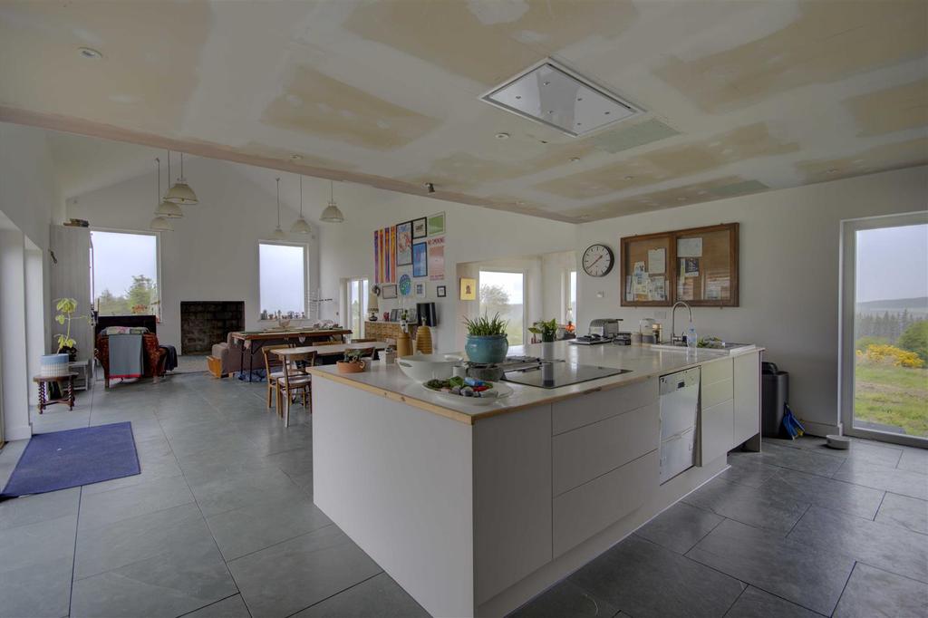 Living room/dining/kitchen