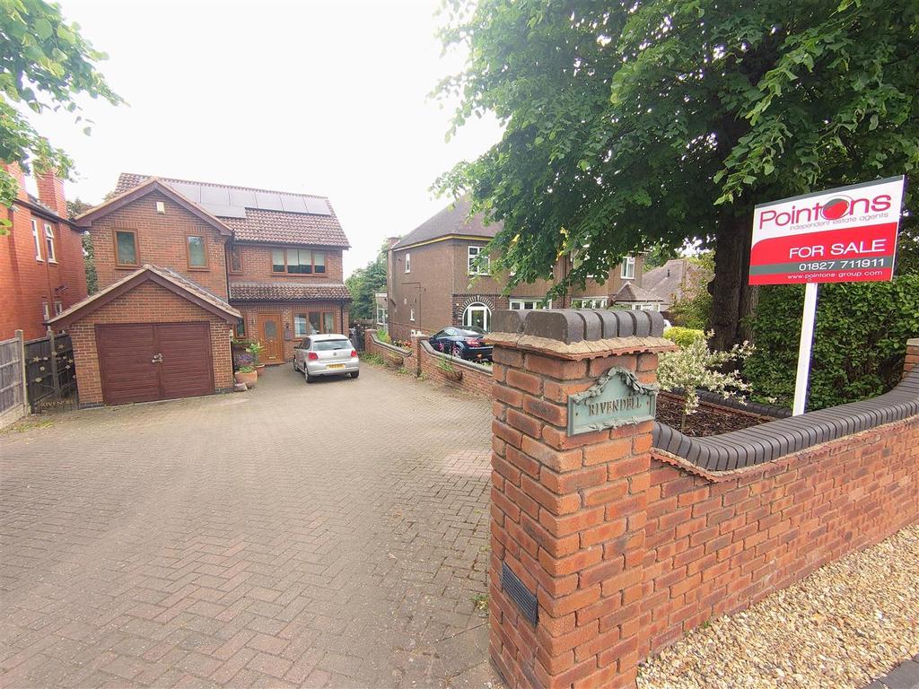 Nuneaton Road, Mancetter, Atherstone 4 bed detached house £395,000