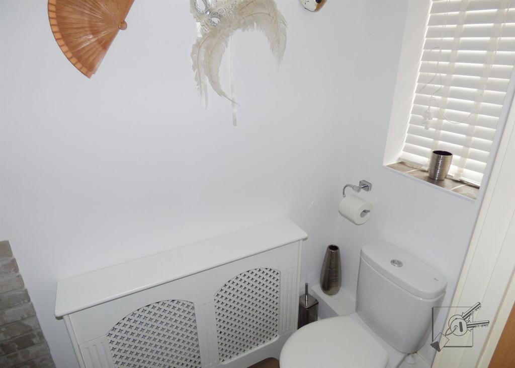 Ground floor cloakroom