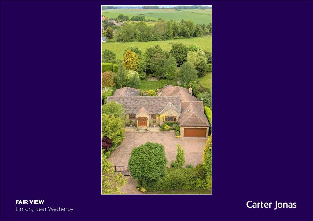 Fair View, The Ridge, Linton, Near Wetherby, LS22 4 bed bungalow £1,395,000