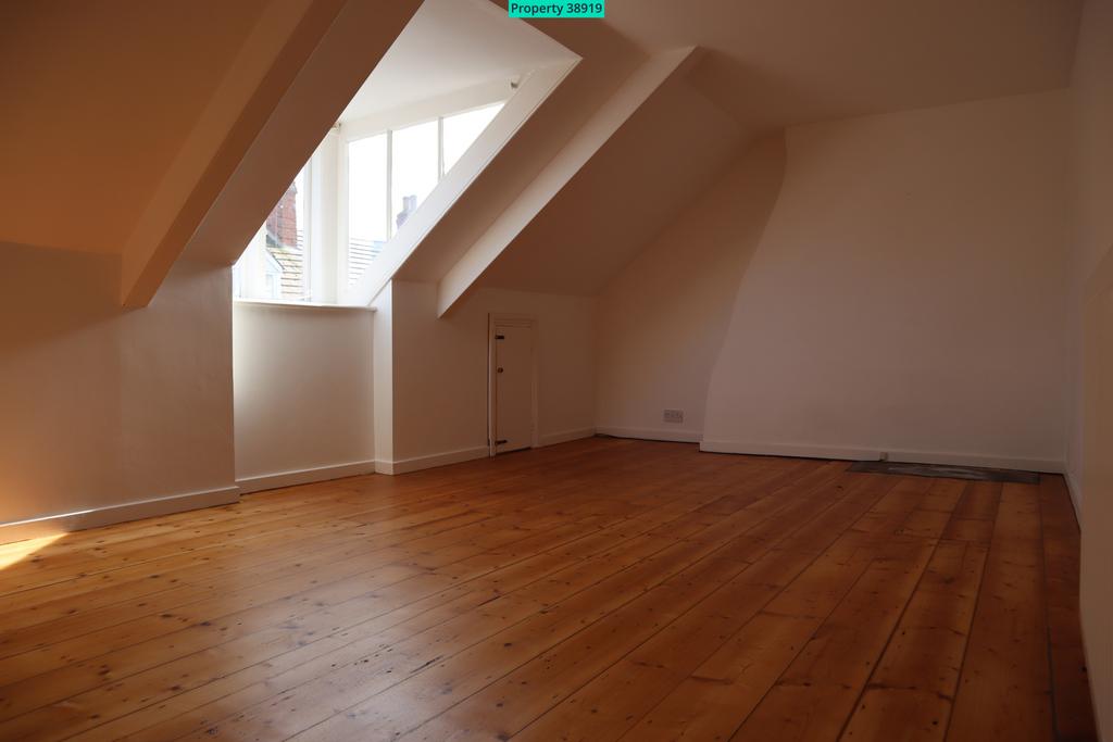 Top floor bedroom