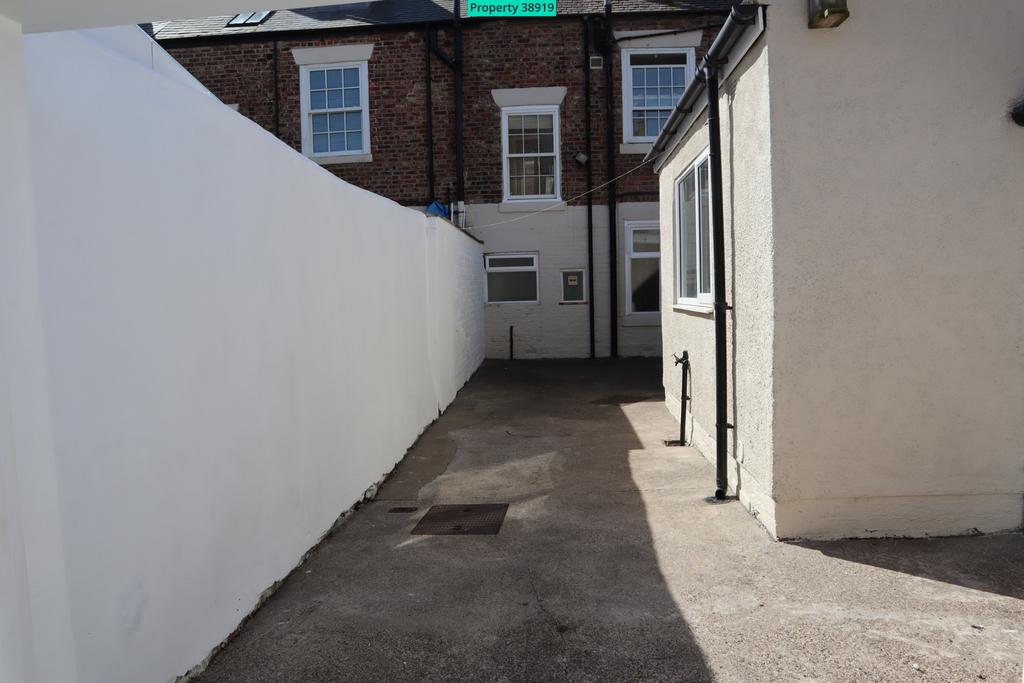 Rear patio