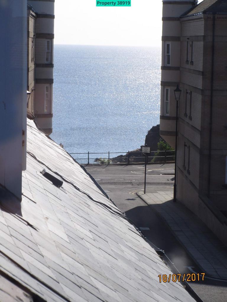Sea view from dormer