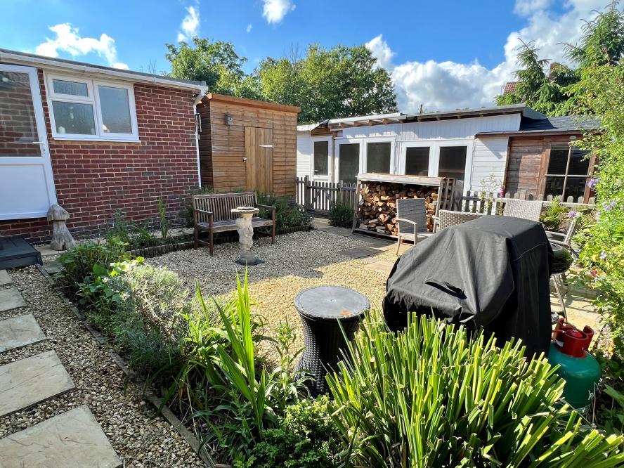 Rear garden