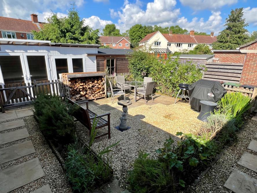 Rear garden