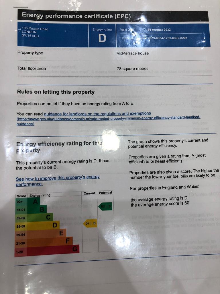 EPC (Contains public sector information licensed under the Open Government Licence v3.0.)