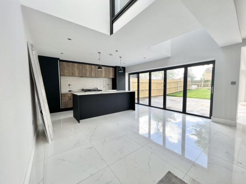 Open plan kitchen