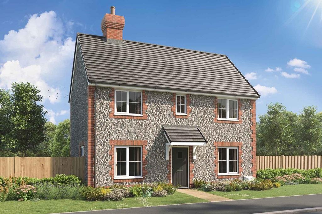 Artist&#39;s impression of a typical Yewdale home