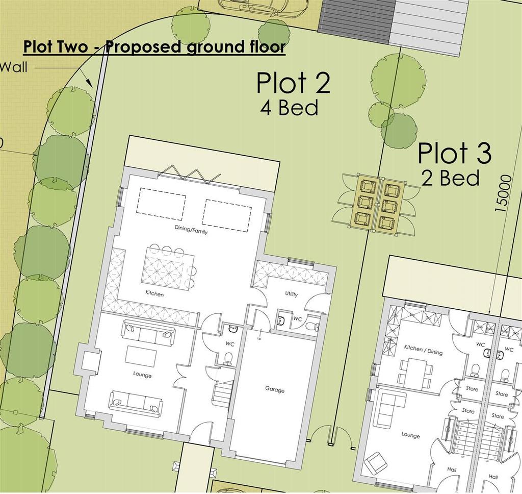 Plot 2 - Proposed ground floor