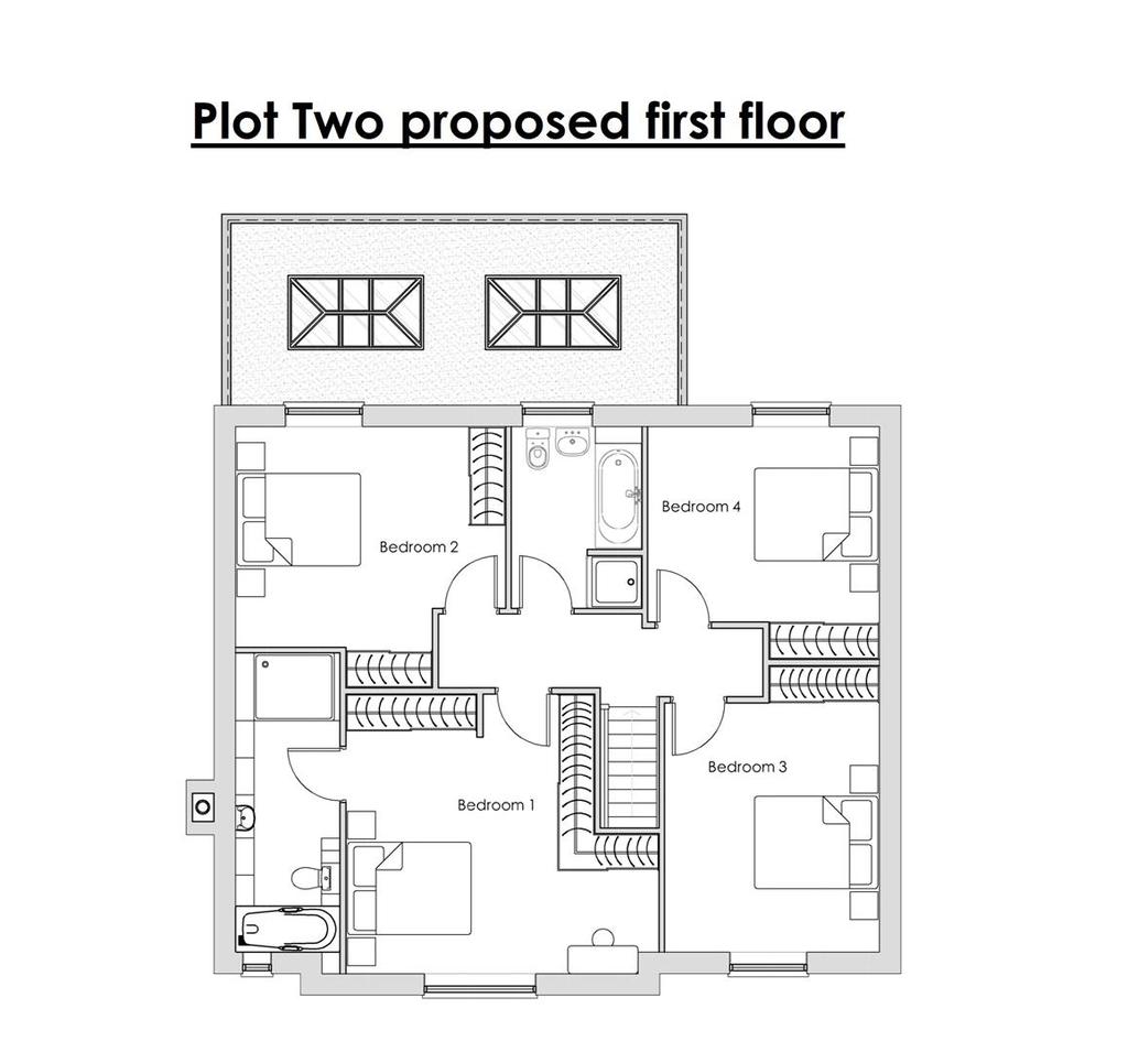 Plot 2 - Proposed first floor