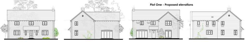 Plot 1 - Proposed elevations