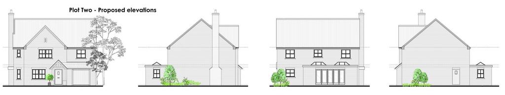 Plot 2 - Proposed elevations