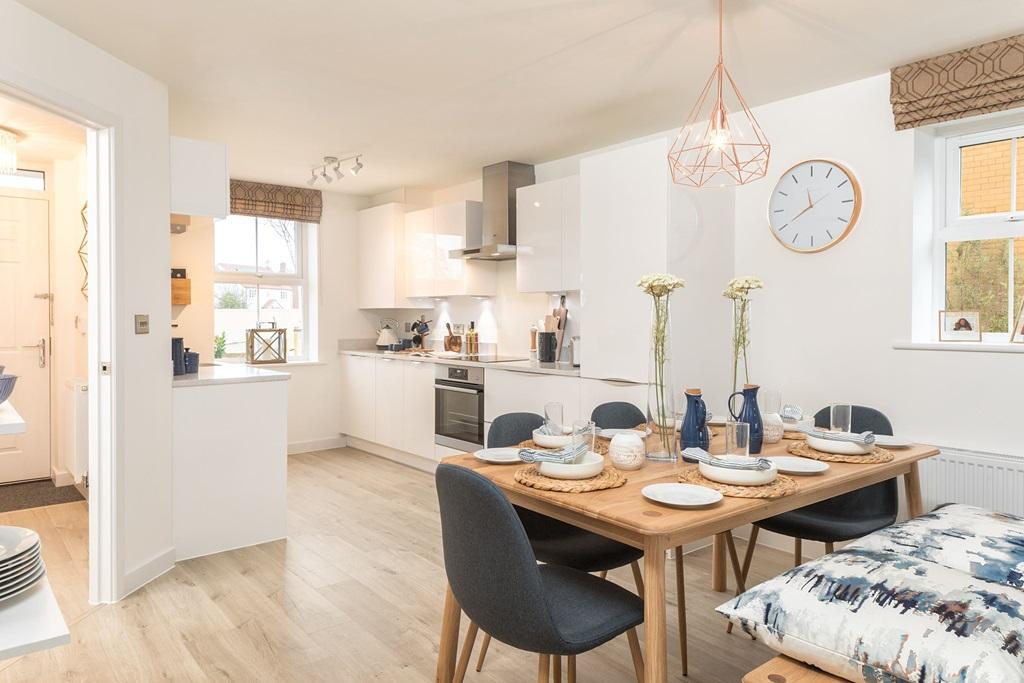 Kitchen in the Ashurst 3 bedroom home