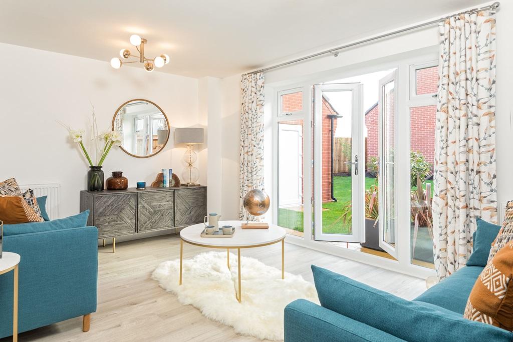 Lounge in the Ashurst 3 bedroom home