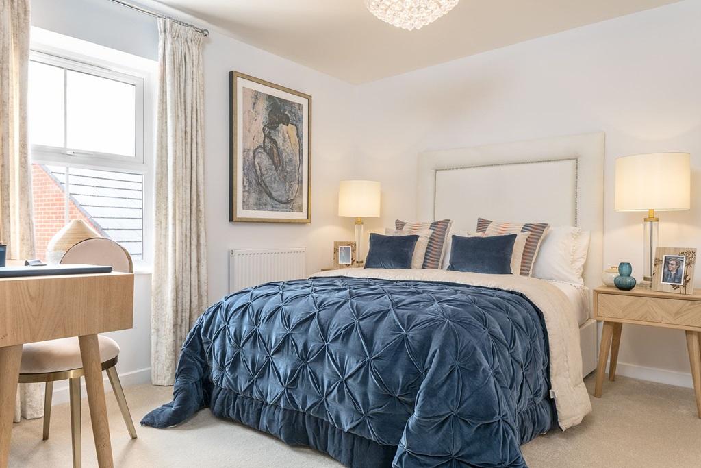 Bedroom in the Ashurst 3 bedroom home