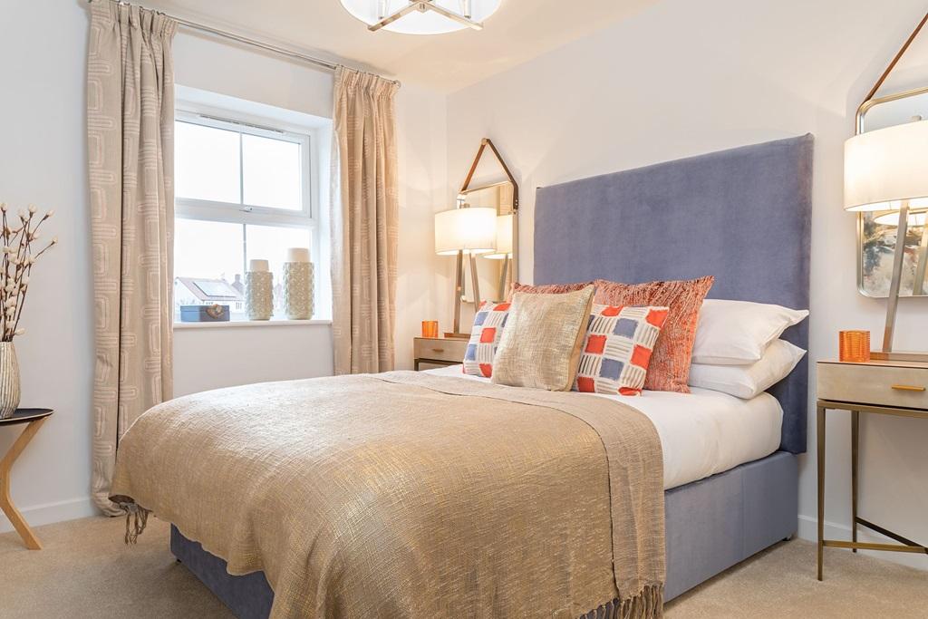 Bedroom in the Ashurst 3 bedroom home