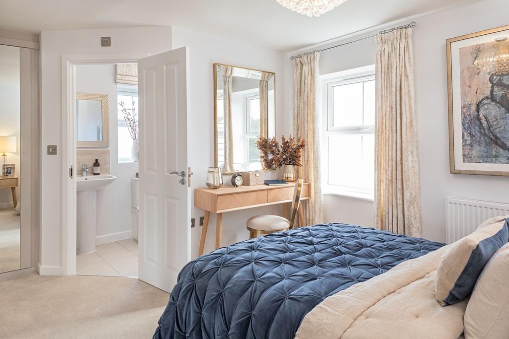 Bedroom in the Ashurst 3 bedroom home