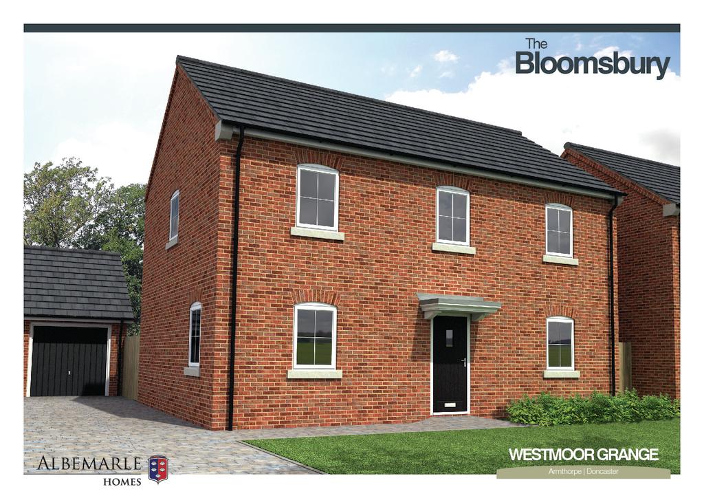 Plot 391, The Bloomsbury at Westmoor Grange, 3 Bowen Drive DN3 4 bed