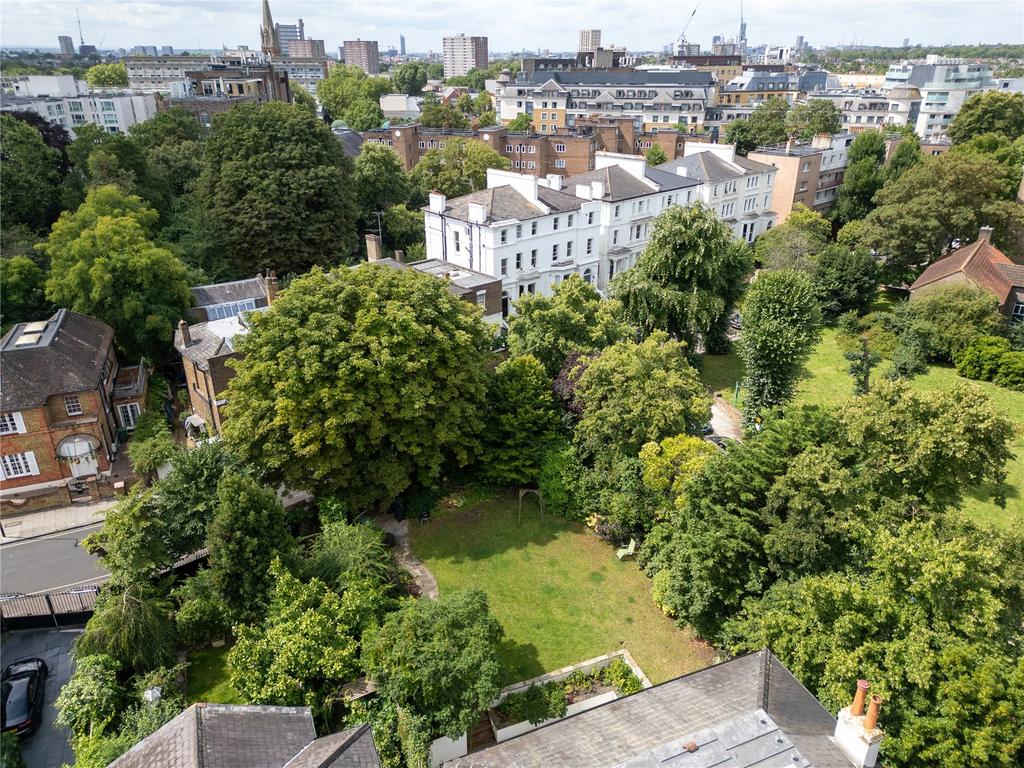 Arial Garden View