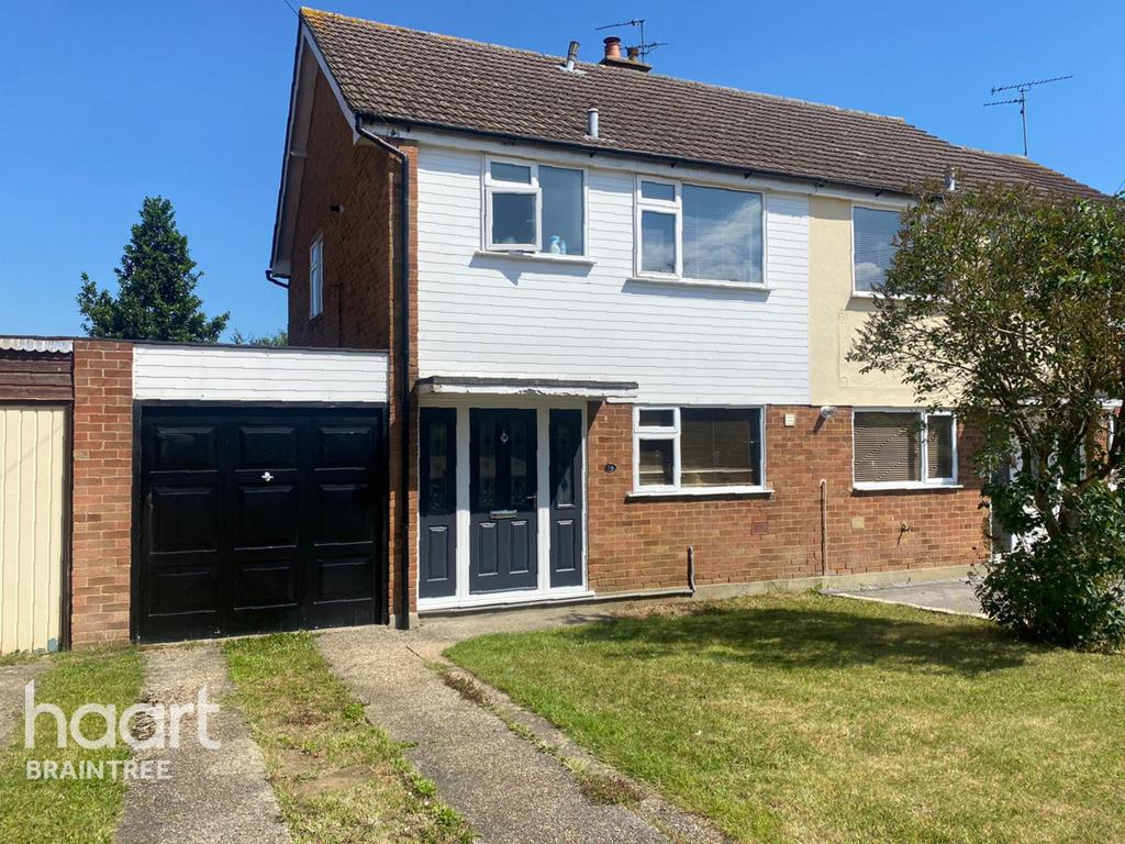 Beadon Drive, Braintree 3 bed semidetached house £320,000