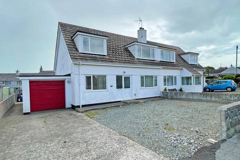 3 bedroom semi-detached house for sale, Penbodeistedd, Llanfechell, Amlwch, Isle of Anglesey, LL68