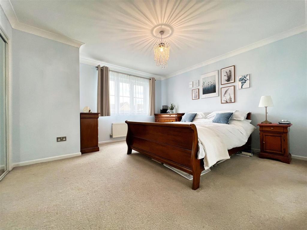 Cherry Blossom - Blue bedroom.