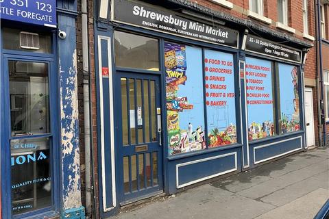 Retail property (out of town) to rent - GROUND FLOOR SHOP UNIT*, 35-37 Castle Foregate, Shrewsbury, Shropshire, SY1 2EH