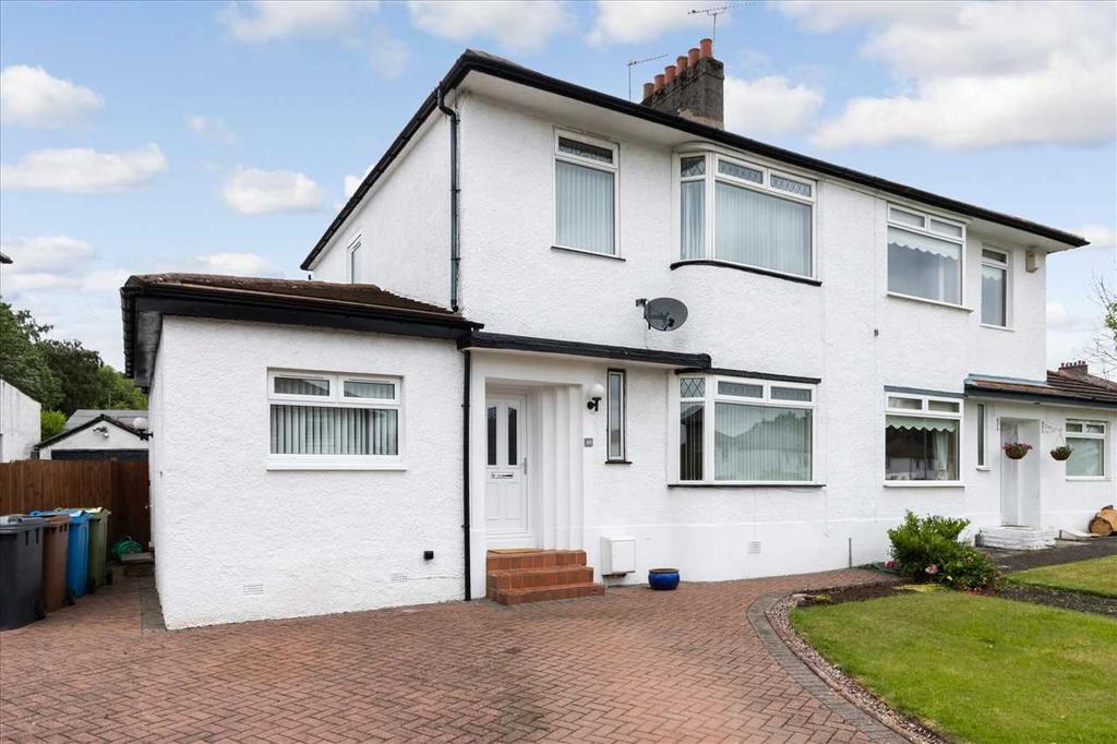 Robslee Road, Thornliebank, GLASGOW 4 bed semidetached house £325,000
