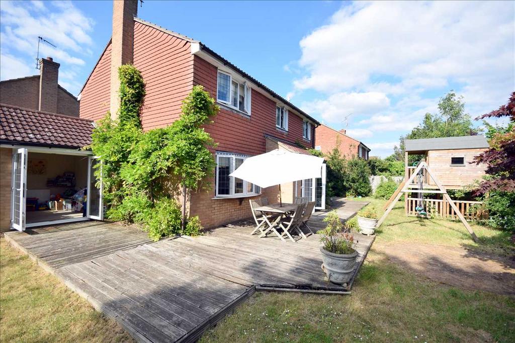 Rear of property