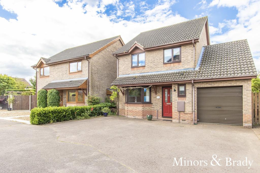 Maden Close, Wymondham 4 bed detached house £395,000