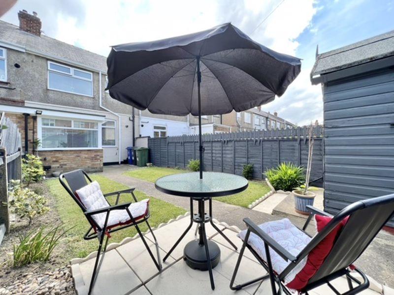 Rear garden