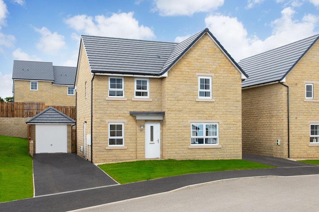 Outside view detached Radleigh 4 bed home