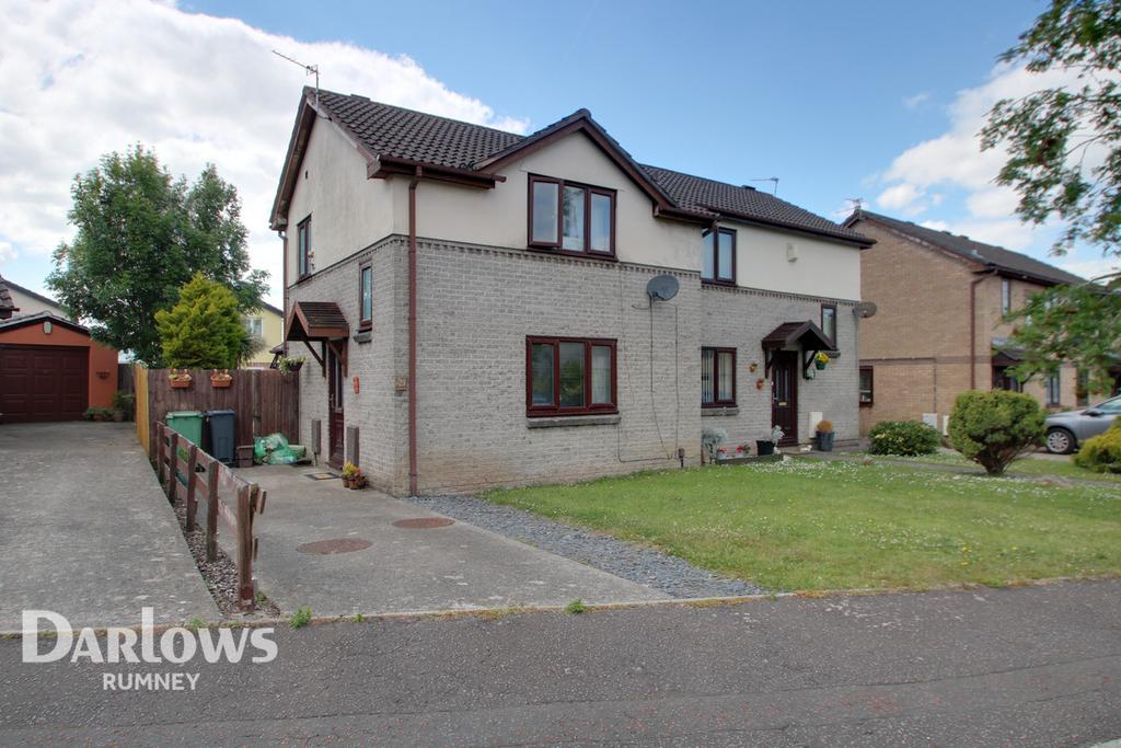 Jonquil Close, Cardiff 2 bed semidetached house £200,000