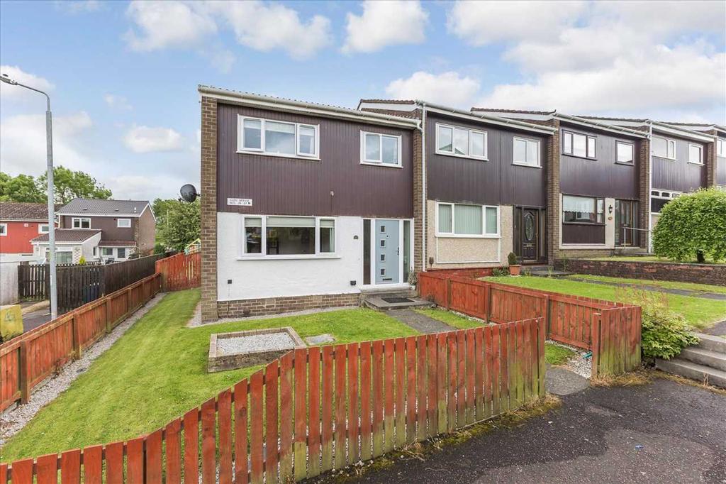 Glen Bervie, St Leonards, EAST KILBRIDE 3 bed end of terrace house £165,000