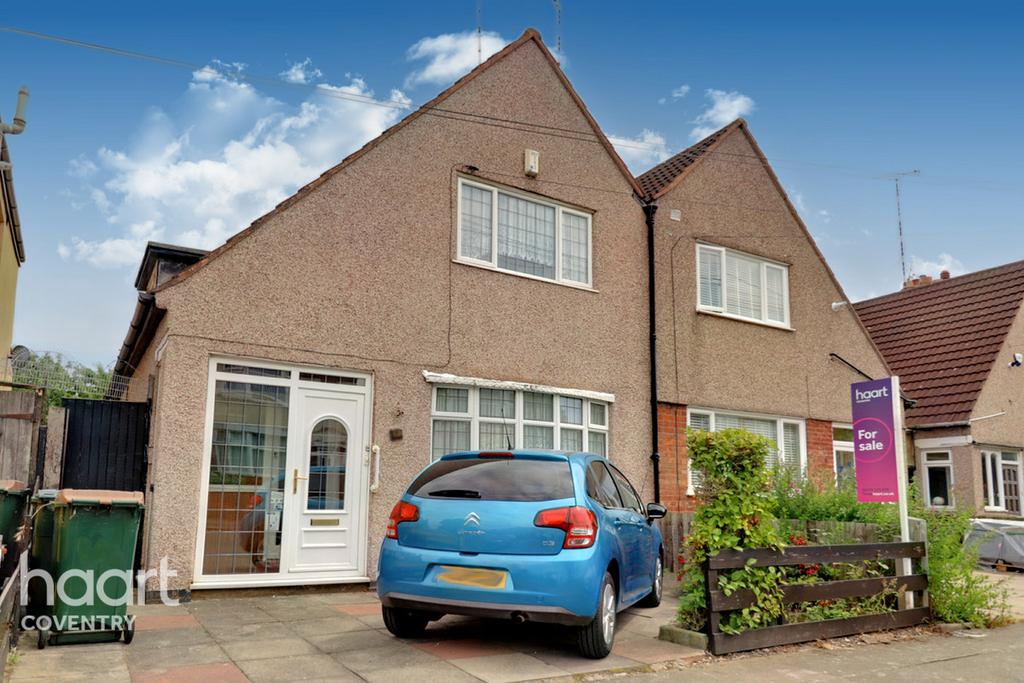 Loudon Avenue, Coventry 2 bed semidetached house £210,000