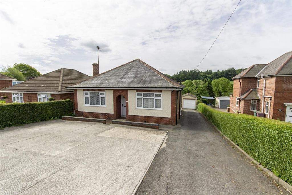 The Hill, Glapwell, Chesterfield 2 bed detached bungalow £240,000