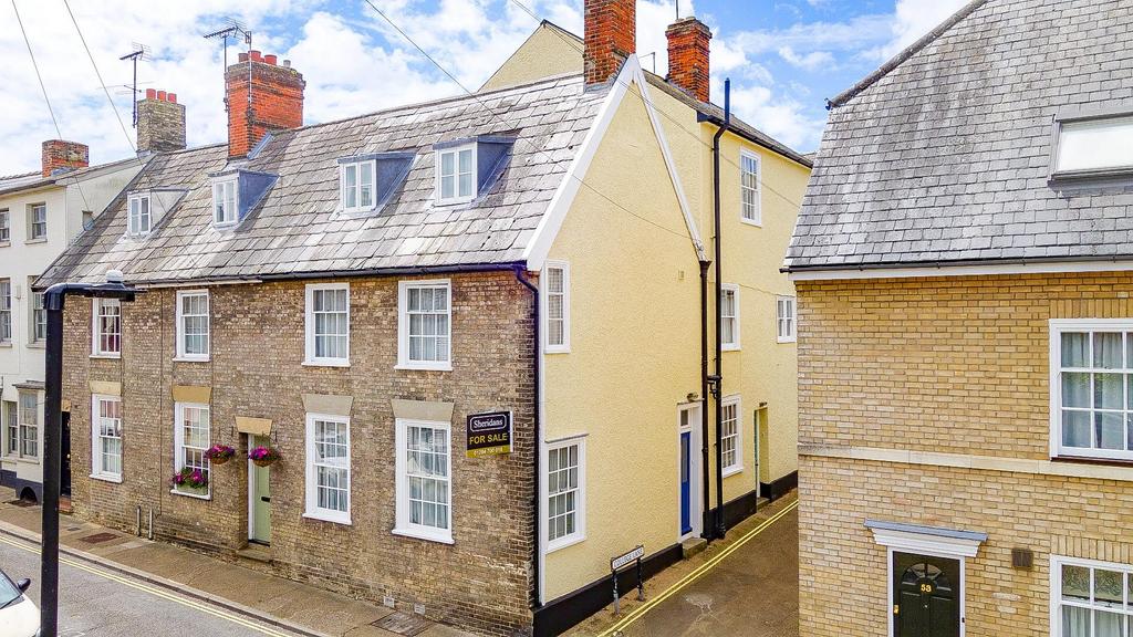 College Lane, Bury St Edmunds 3 bed end of terrace house - £350,000