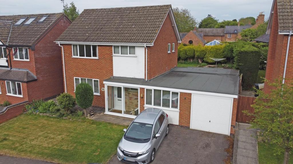 The Square, Newton Harcourt, Leicester 4 bed detached house £395,000