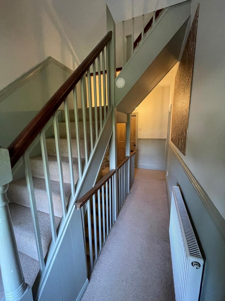 First floor to second floor stairway